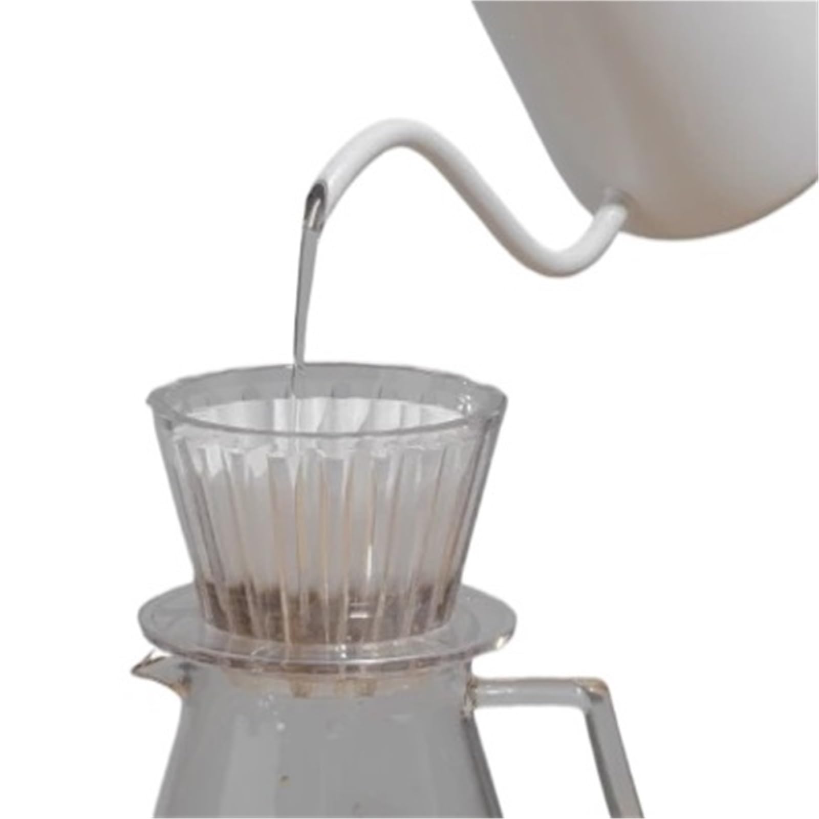 Compatible con filtros de café de papel Kraft genéricos de 50 Uds.