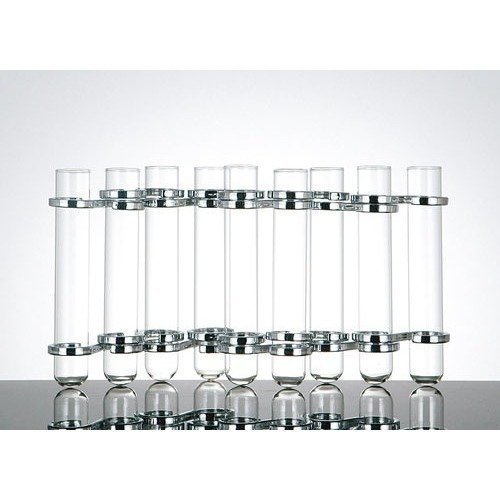 Dulton Link Tube VASE Silver from Japan