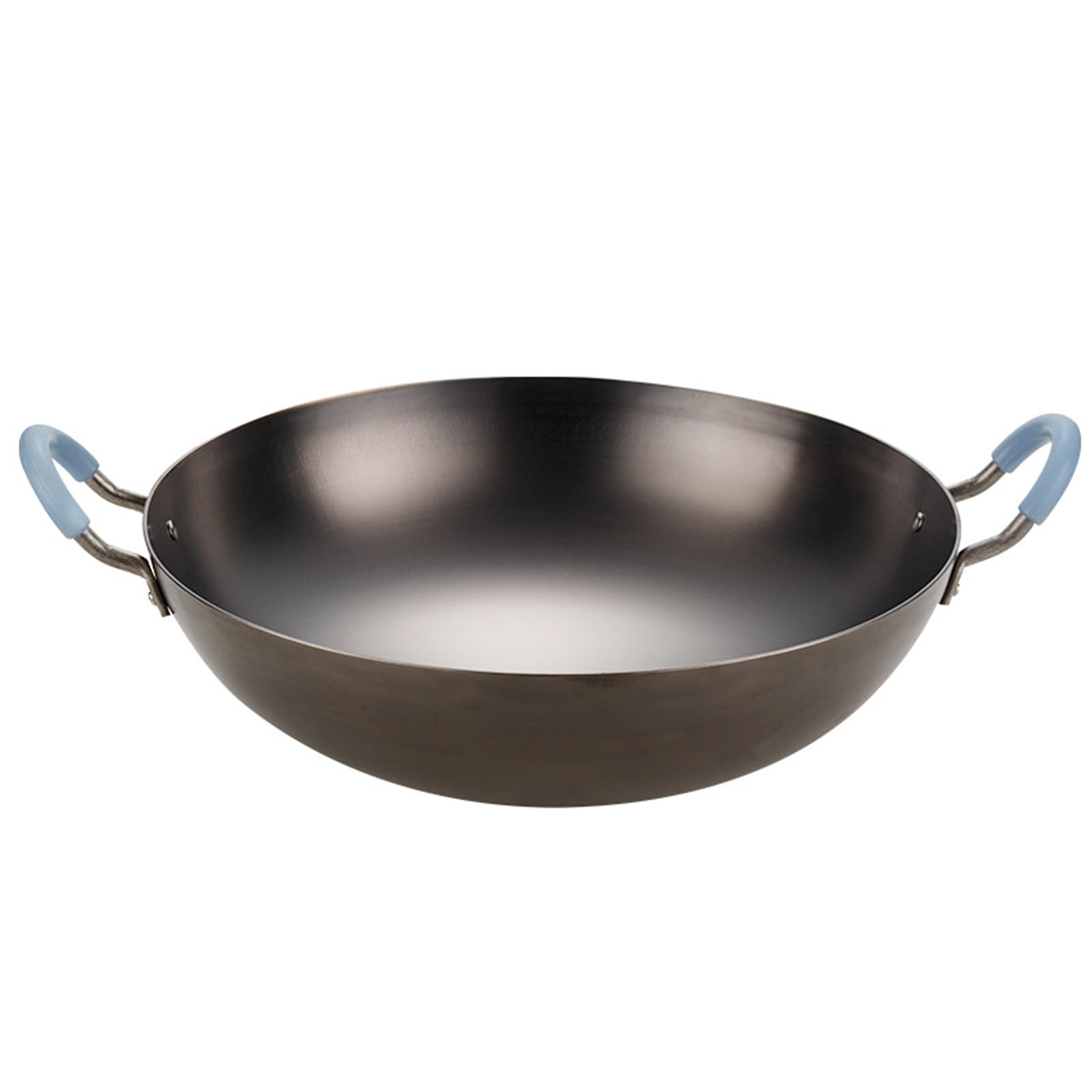ASerZenith Titanium Wok,Pure Titanium Wok Household Double-Ear Anti-Scalding Non-Stick Pan Uncoated Wok,A-40Cm