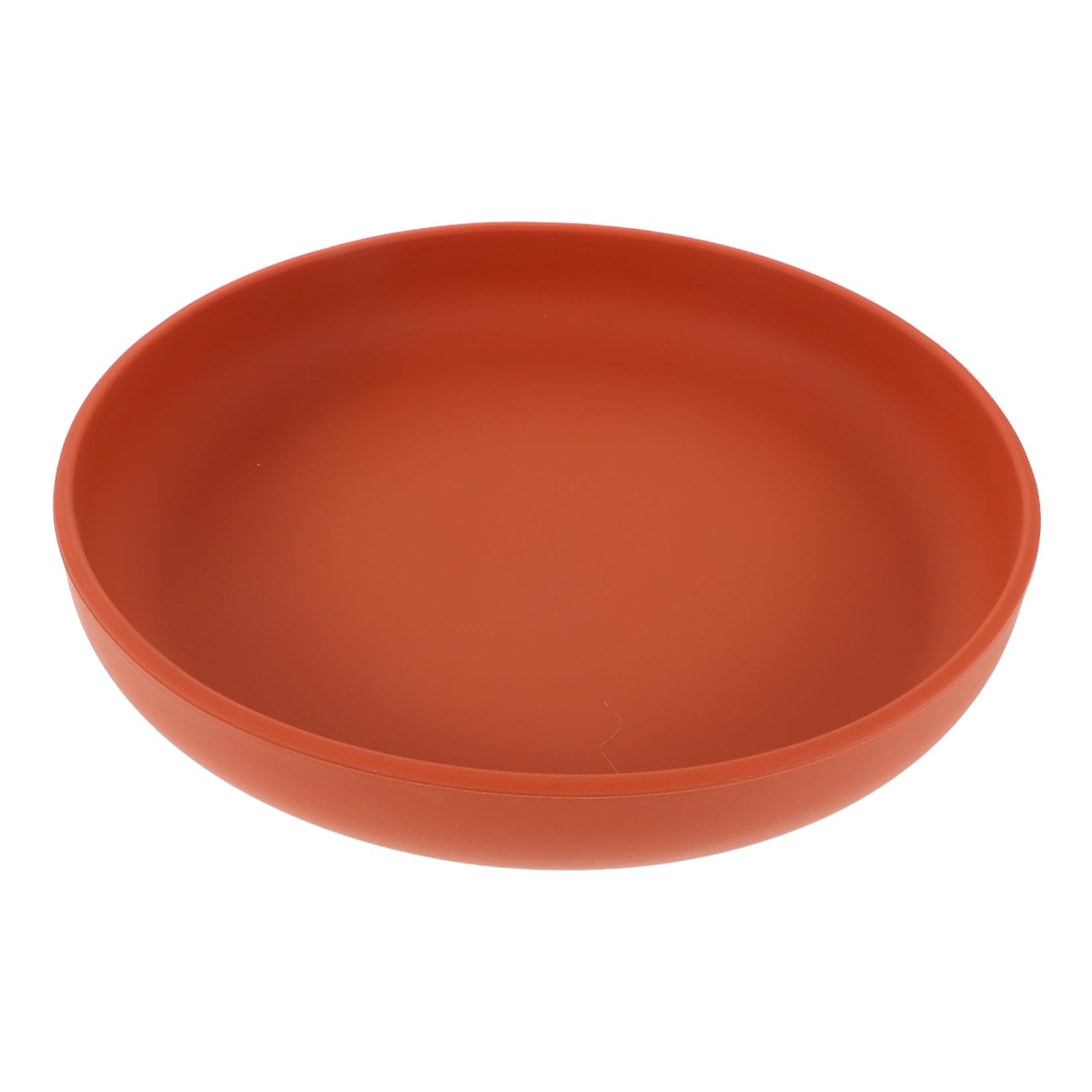 Healvian Assiette Anti-déversement Silicone pour Personnes Âgées Ventouse, Bol Incassable Caramel, Vaisselle Adaptée Autonomie Repas Quotidien