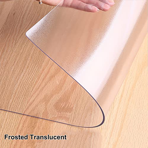 1.5Mm Chair Mat For Hardwood Floor, Office Chair Mat, Tapis De Chaise Transparent En Pvc Pour Les Sols En Bois Dur Et Les Carrelages, Tapis De Protection Pour La Maison Ou Le Bureau ( Color : Frosted #TOP1