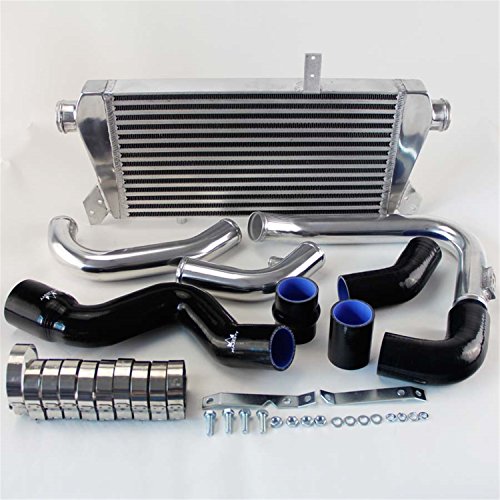 Upgrade Front Mount Intercooler Kit fits for Audi A4 1.8T Turbo B6 Quattro 02-06 Bk