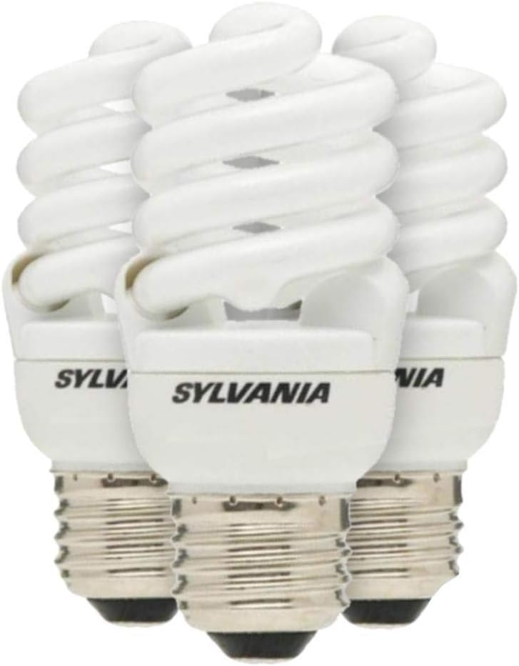 Sylvania 26374 - CF13EL/SPIRAL/835 3-PACK Twist Medium Screw Base Compact Fluorescent Light Bulb