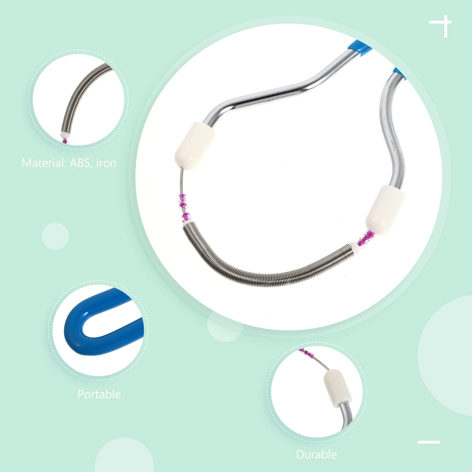 Beatifufu Spring Facial Hair Remover 2pcs Threading Epilator for Face Hair Removal Remover Device