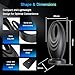 2025 TV Antenna for Smart TV and Old TV, 2800+ Miles Range HD Digital TV Antenna Indoor with 360° Signal Strongest Booster, Supports Local Channels 1080P 4K Reception for Home, RV, Camping (35ft)