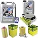 Produktbild QR-PARTS 69342012 Filter Set Inspektionspaket 6 Liter Motoröl Top Tec 4600 5W-30 MANN-FILTER Innenraumfilter Luftfilter Ölfilter