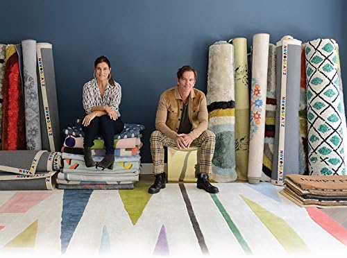 Miniatura 2 de Novogratz Aloha Collection Hello Felpudo multicolor, 1 pies 6 pulgadas x 2 pies 6 pulgadas, multicolor