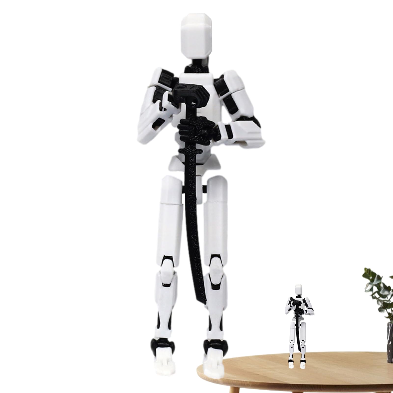 Drawing Model 3D Printed | Multi-Jointed Movable Robot omni man figure | PVC Movie Full Body Activity Character Robot Lucky Model For Action Figures Toys Gifts