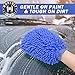 Stemni Car Wash Foam Gun Foam Sprayer - Foam Cannon Garden Hose- Car Wash Kit - Snow Foam Blaster with Microfiber Wash Mitt + Storage Bag - Car Accessories for Men