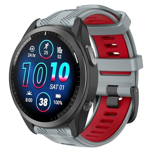 Bracelet de remplacement 22mm en silicone pour Garmin Fenix 5 - 2