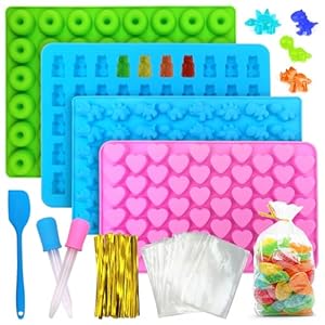 Gemtte MH008 Silikon Schokoladenform Set 4 Stück