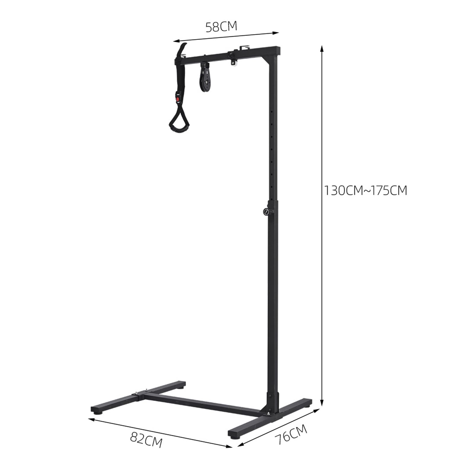Soporte de Trapecio para Cama de Hospital Barra de Transferencia para Ancianos, Ayuda a la Movilidad, Material Antideslizante, Ideal para RehabilitacióN y Cuidados en Casa
