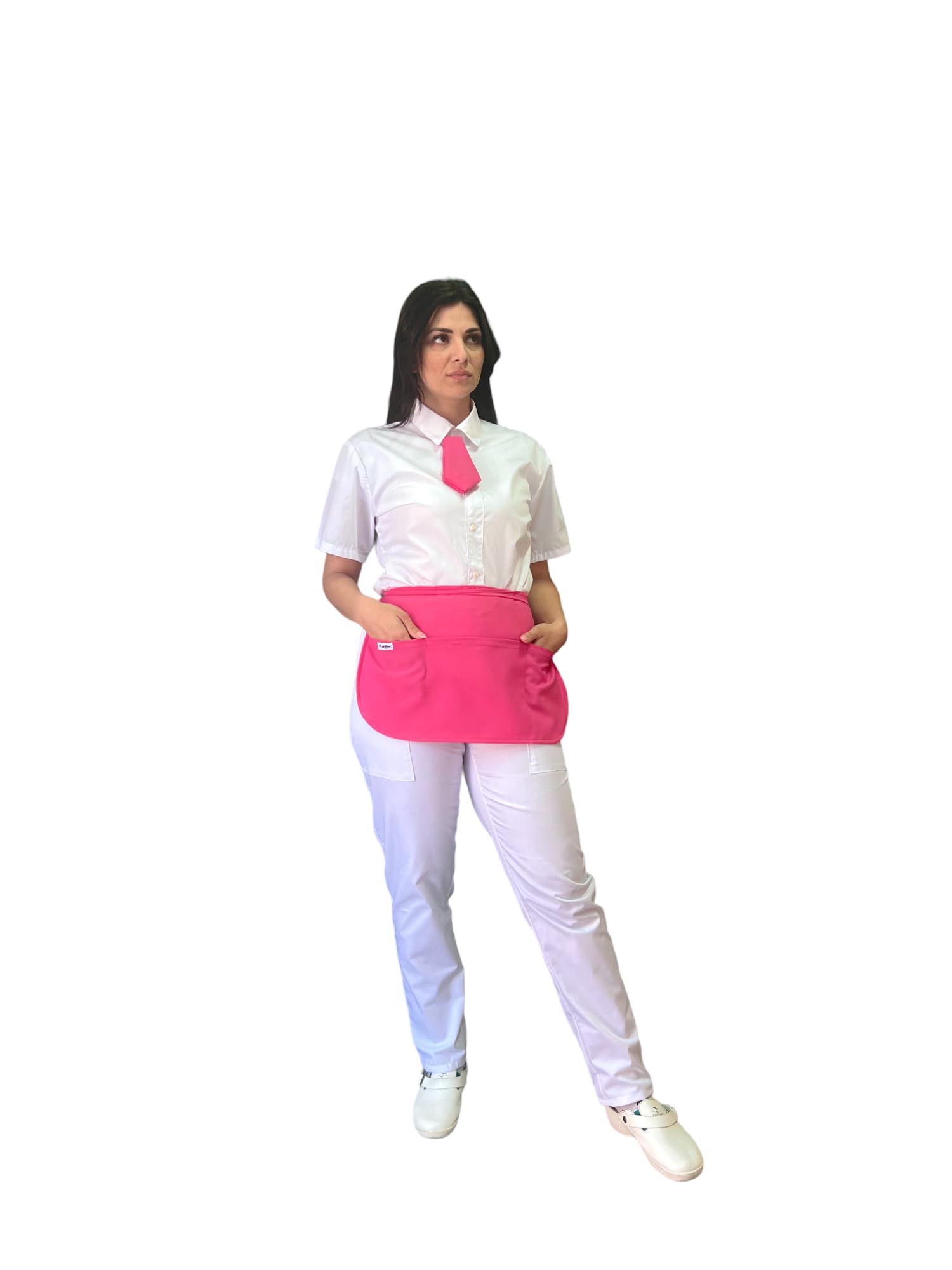 Tablier court de cuisine, 10 pièces, différentes couleurs, pour bar, restaurant, hôtel, vaisselle, uniforme de travail pour homme et femme