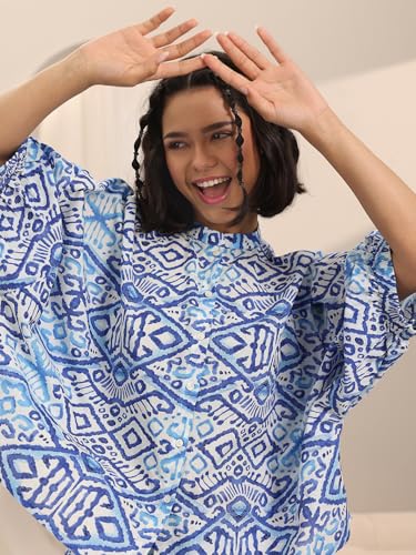 Image of Libas Printed Cotton Night Suit