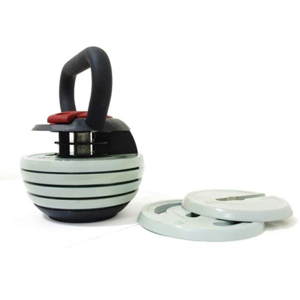 Ybell Fitness XL | 12kg Multifunctioneel 4 in 1 Fitness Gewicht | Vervangt Kettlebell, Dumbbell, Medicinebal en Opdruksteunen