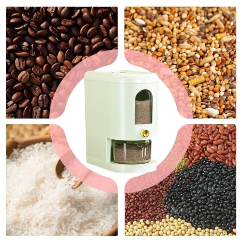 Cubeta hermética para arroz en apartamentos dispensador de 5 kg para el refrigerador 5