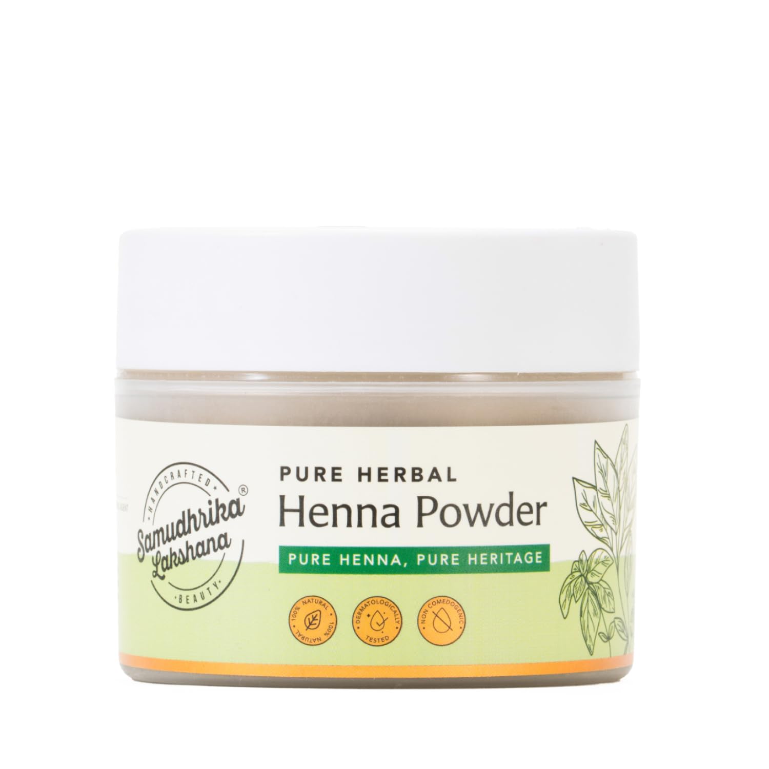 Pure Herbal Henna Powder for Hair | 100% Pure Lawsonia Inermis Leaf Powder | Natural Hair Colourant & Deep Conditioner | Cools Scalp, Controls Dandruff & Strengthens Strands | Zero Chemicals & Additives, 100g-image-24