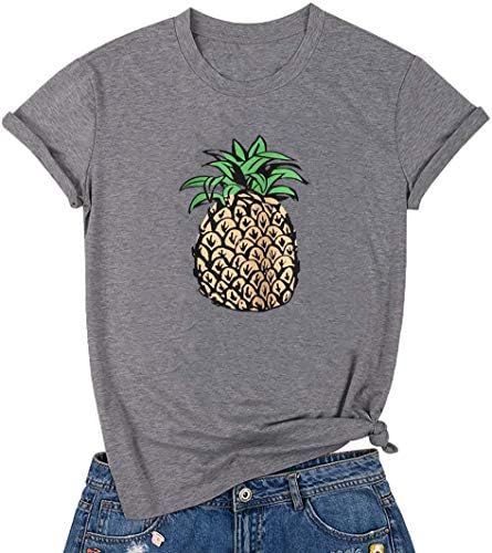 IRISGOD Womens Pineapple Shirt Cute 