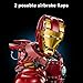 LEGO Marvel Iron Man MK4 Bust - Building Kit for Adults, Ages 18+ - Includes Iron Man Minifigure - Collectible Model for Super Hero Fans - Gift for Men and Women - 76327