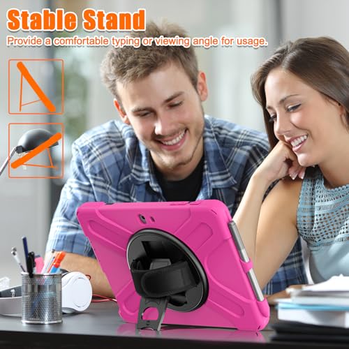 Coque Surface Go pour enfants rose avec sangle pour trajets sereins - 3