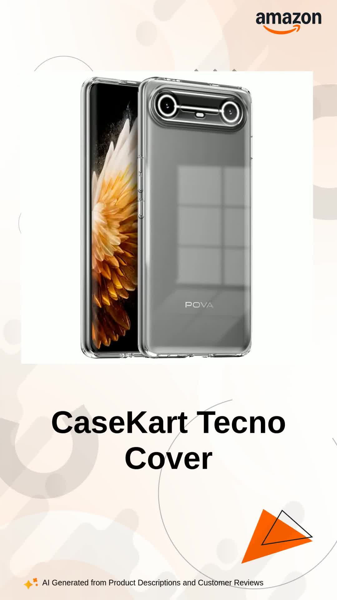 CaseKart Back Cover for Tecno Pova Slim 5G | Pova Slim 5G