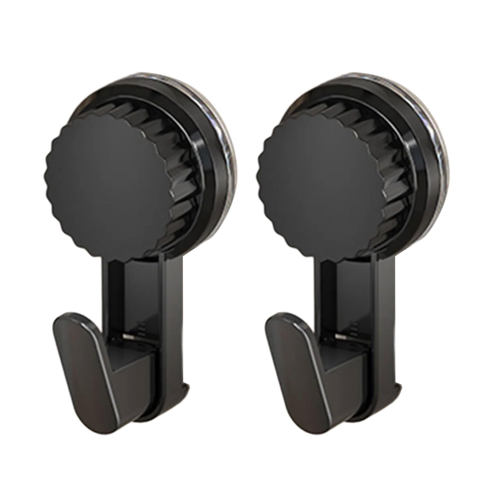 APGLSXY Of 2 Strong Suction Cup Hooks for Bathroom Kitchen Towel Storage Drillless Installation Waterproof Sturdy Adhesive Hangers Shower Hooks