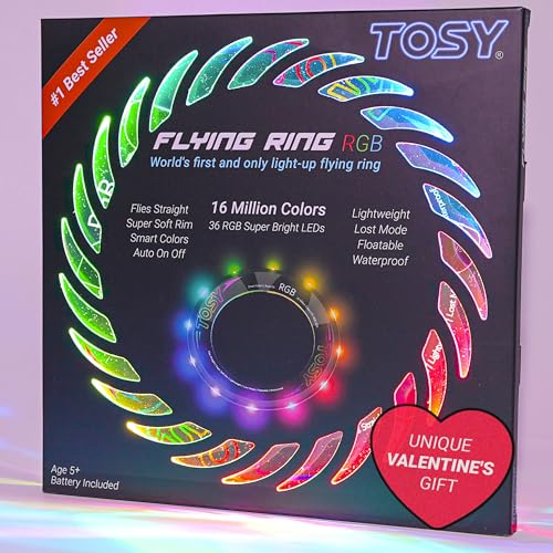 TOSY Flying Ring - 36 RGB Multicolor LEDs, Super...