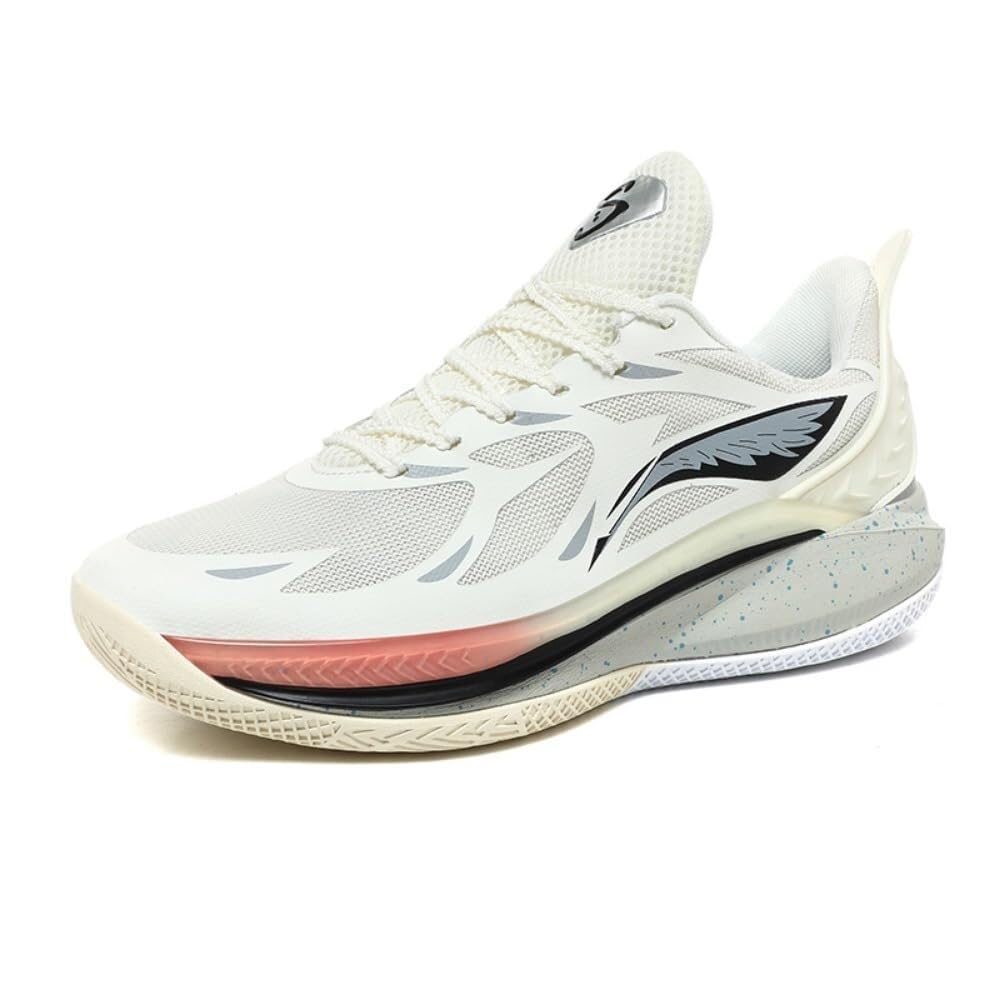 Męskie buty do koszykówki Amortyzujące Antypoślizgowe Odporne na zużycie Outdoor Indoor Sports Modne treningowe Buty spacerowe