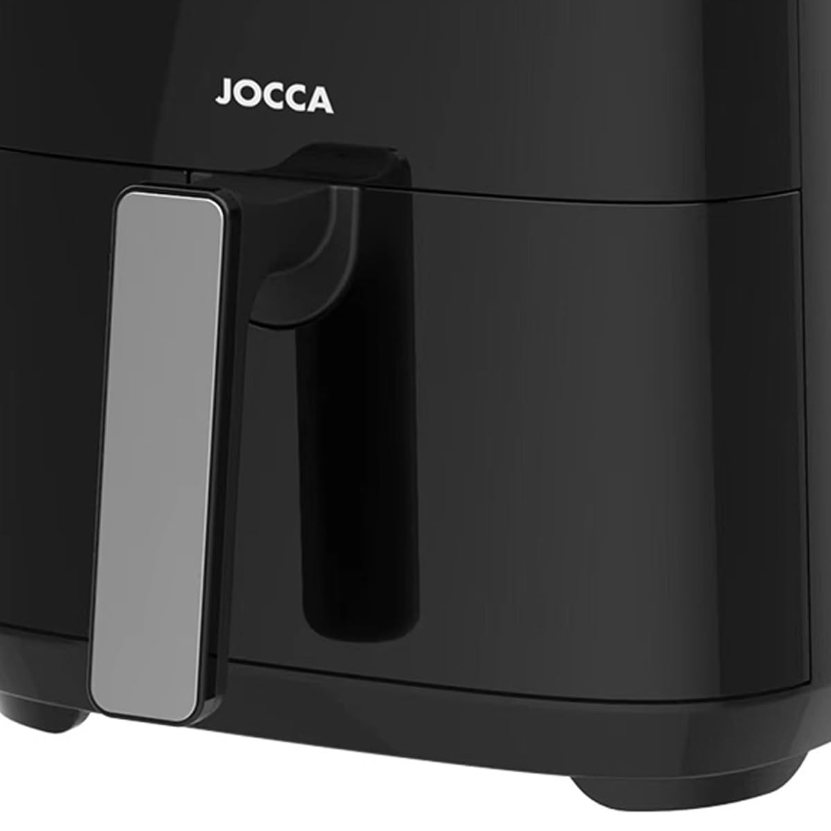 JOCCA Heteluchtfriteuse 9 l | Friteuse zonder olie 9 liter | Air Fryer met grote capaciteit | timer | temperatuur instelbaar | gezond koken | vermogen 2200 W | programma's | touchscreen (zwart