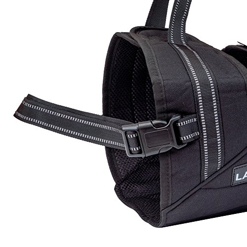 Labra Veterinarian Approved Dog Canine K9 Sling Assist with Chest Strap Adjustable Reflective Straps Support Harness Helps with Loss of Stability Joint Injuries Arthritis ACL Rehabilitation Rehab