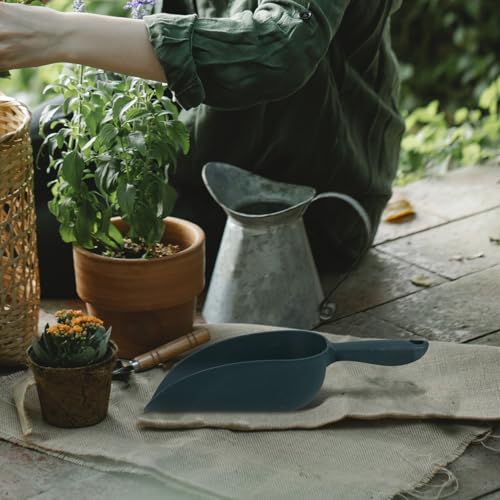 Herramienta de jardín pala manual ligera plástico miniatura 2