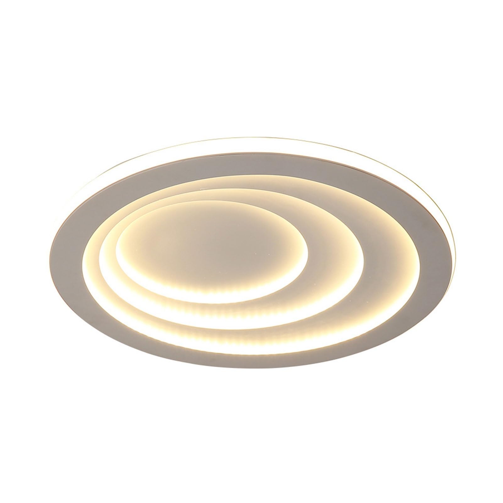 Close To Ceiling Lights Modern Minimalist Round Ceiling Light Acrylic Flush Mount Led Ceiling Lamp Close To Ceiling Light Fixtures for Bedroom Living Room Balcony Hallway Aisle Entry ( Color : White l