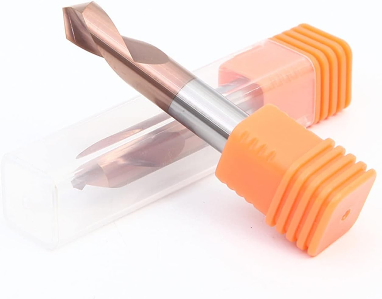 Surface Milling Cutter Milling Cutter Alloy Coating Tungsten Steel Cutter Aluminium CNC Machining Spot Drilling Chamfer Positioning Cutter 90° (Cutting Edge Length : D4x100L)