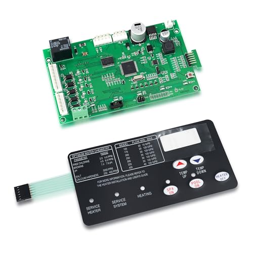 LOTMOVE 42002-0007S Control Board Kit Compatible with Pentair MasterTemp Sta-Rite Max-E-Therm Most NA and LP Series Pool and SPA Heater Systems with 472610Z Switch Membrane Pad 1 Year Warranty