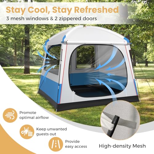 Carpa para 3-5 Personas KOTEK, para Camping y Picnic miniatura 4