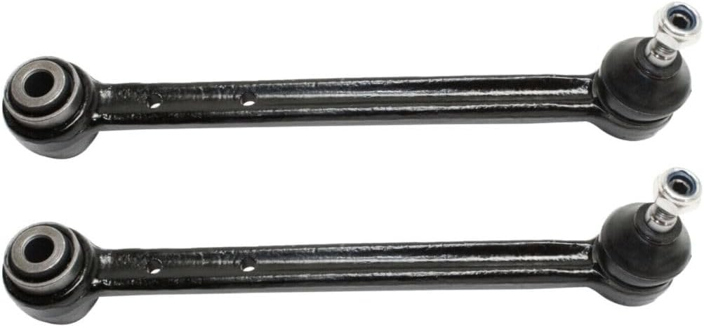 Control Arm 2pcs Kit Lower Frontward Rear Left Driver Right Passenger Side with Ball Joints Rubber Bushing for Benz Non-Adjustable 223-1476 RK620534