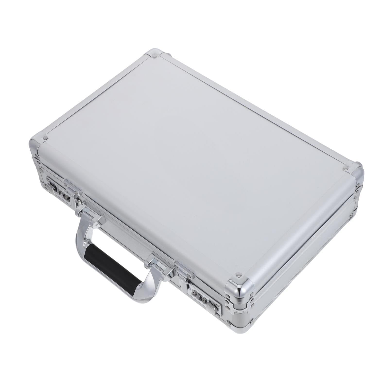 Aluminiowa Skrzynka Narzędziowa z Szyfrowanym Zamkiem Przenośna Odporna Wodę i Kurz z Ergonomiczną Rączką Idealna Do Przechowywania Narzędzi i Wartościowych Przedmiotów Cali