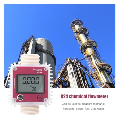 Débitmètre d'eau liquide et d'huile avec affichage numérique de précision - 4