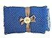 Nature by EJN - Net Bath Sponge, Long, Skin Exfoliation, Porous (49” Blue)