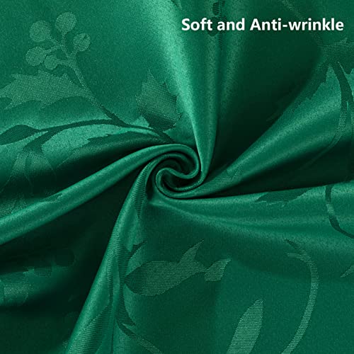 4 servilletas de tela navideñas joybest 20 x 20 pulgadas verde miniatura 4