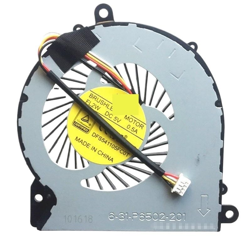 Ventilateur CPU pour ordinateur portable compatible avec modèle 6-31-P6502-201
