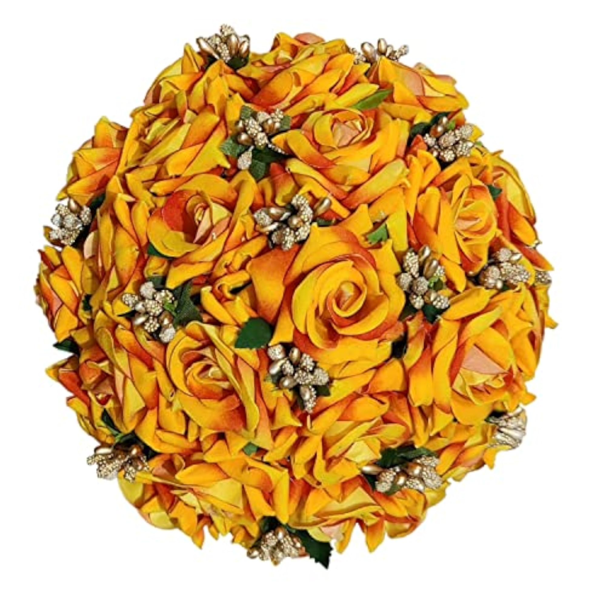 Gajra Hair Accessories for Women, Rose Flower Bun Maker