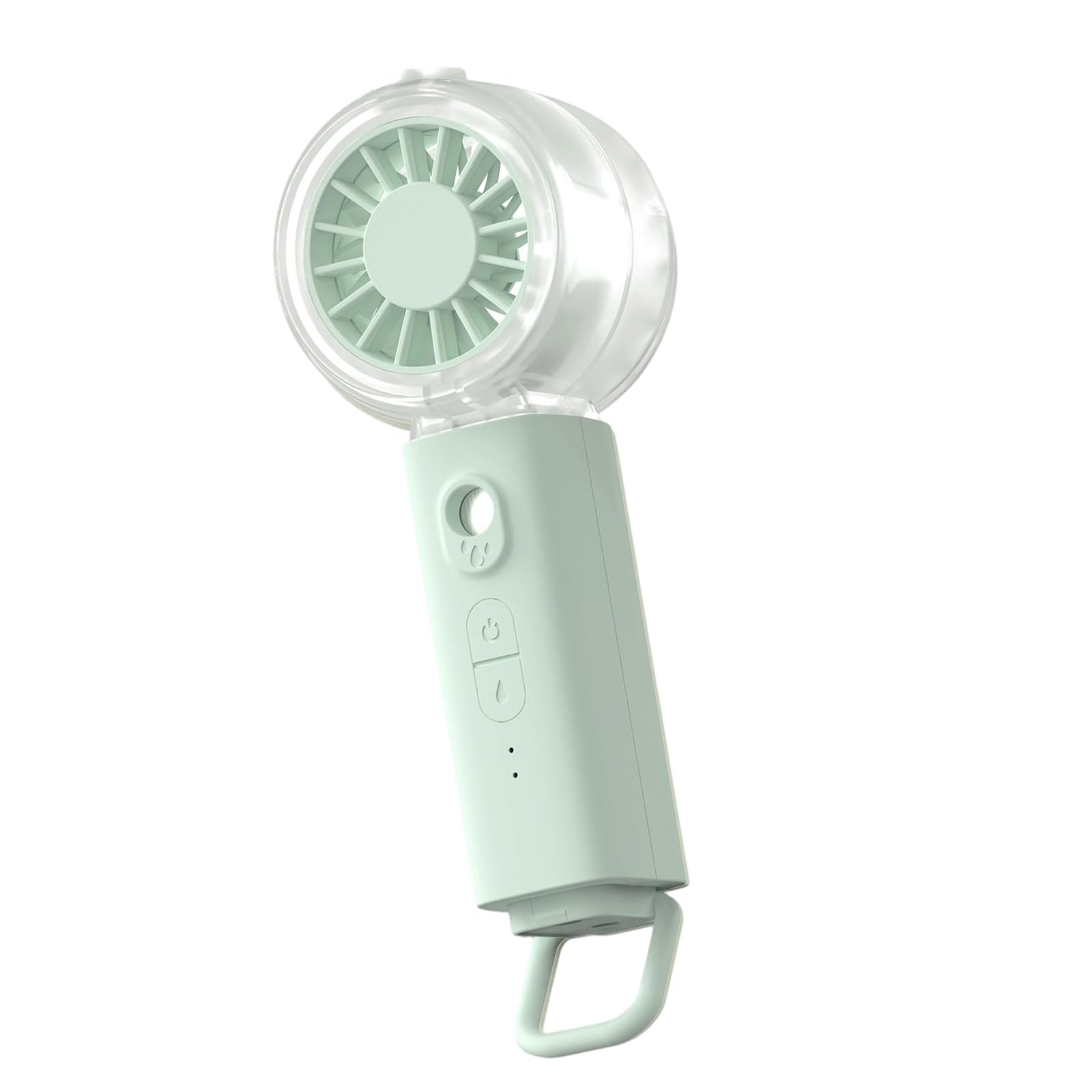 Tsophreniq Portable Handheld Misting Fan Rechargeable Powerful Fan Personally Cooling Tool for Outdoor Camping Traveling Powerful