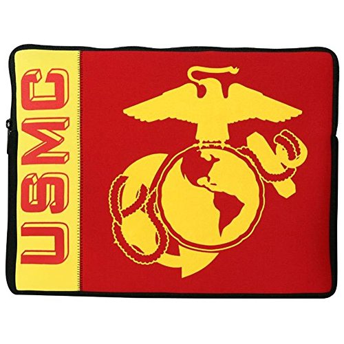 Funda Sleeve para Laptop, iPad y Tablet USMC Marine Corp miniatura 1