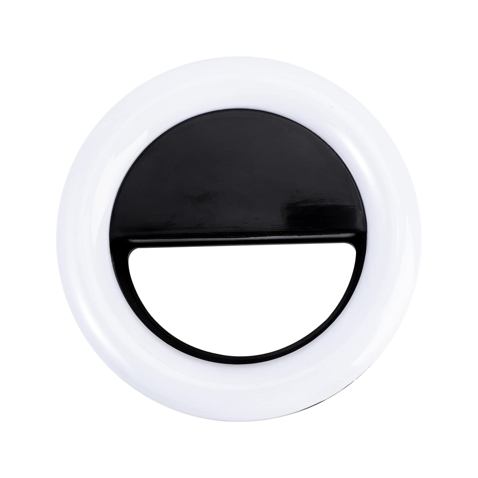 Mikinona 3- Selfie Ring Light Adjustment Stream Photo Fill Light Clip-on Rechargeable
