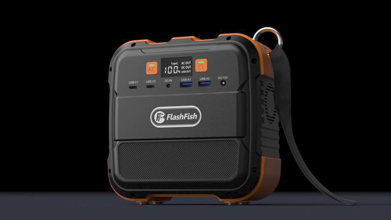 Amazon.com : Portable Power Station 120W, FF Flashfish 98Wh