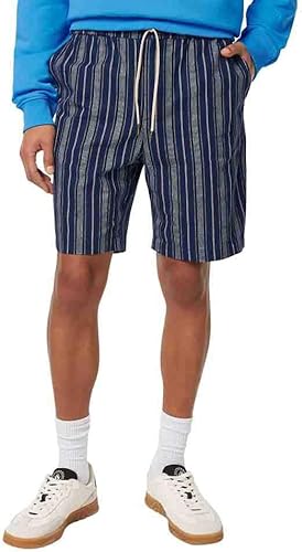 Scotch & Soda Fave Bermuda Shorts, Bermudas, Hombre, Navy Stripe, 29W