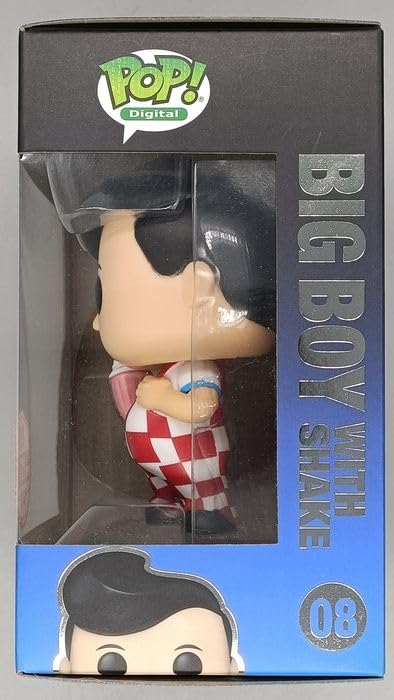 Funko Pop Big Boy with Shake #08 Royalty Digital Wax Redemption LE2250