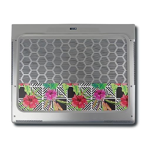 Image of MightySkins Skin Compatible with Alienware X16 R1 (2023) Full Wrap Kit - Pop Hibiscus | Protective, Durable, and Unique Vinyl Decal wrap Cover | Easy to Apply & Change Styles | Made in The USA