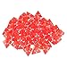 TOYANDONA Polyhedral Dice Bulk, 60Pcs 4 Sided Dice Polyhedral Dice Set Game Dice for DND RPG and Other Table Games ( Red )
